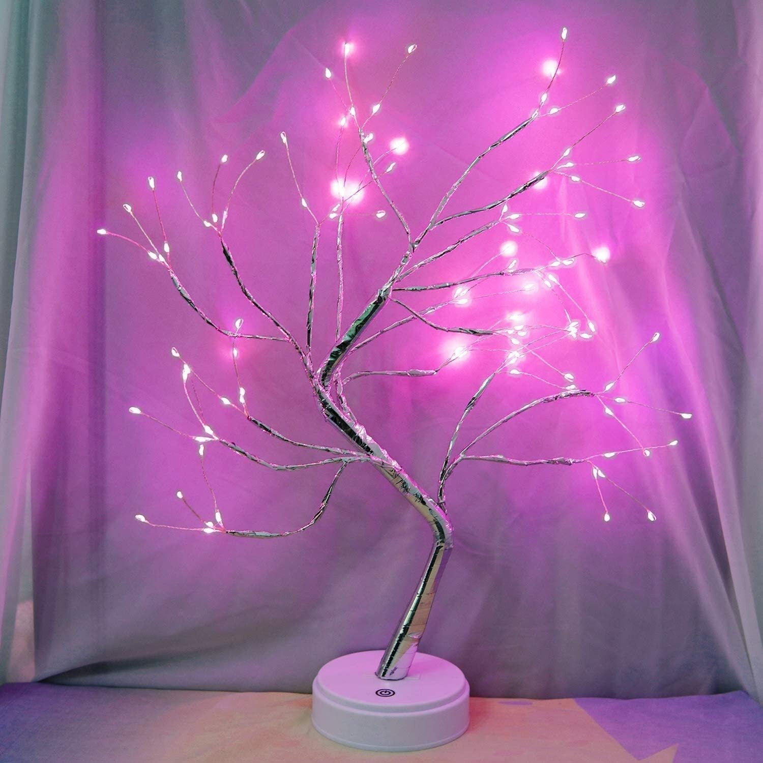 108 LED Firefly Fairy Light Spirit Tree Pink - grandhubs.shop