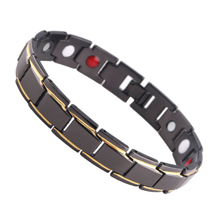 Titanium Bio Magnetic Negative Ion Bracelet - grandhubs.shop