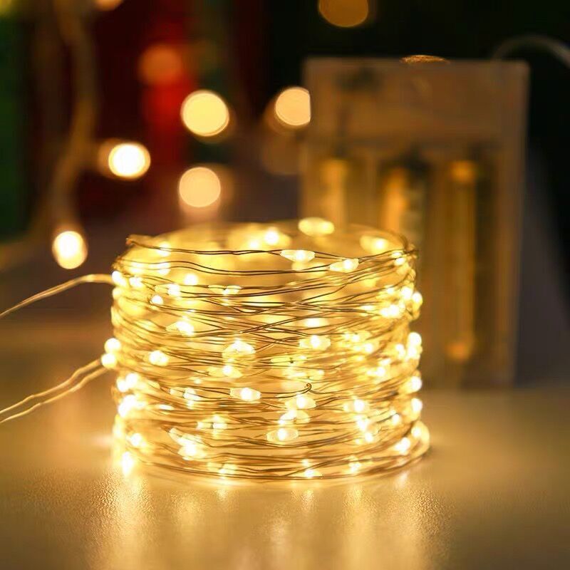 100 LED Fairy String Lights 10m Waterproof Garden Patio Holiday Decorations - grandhubs.shop