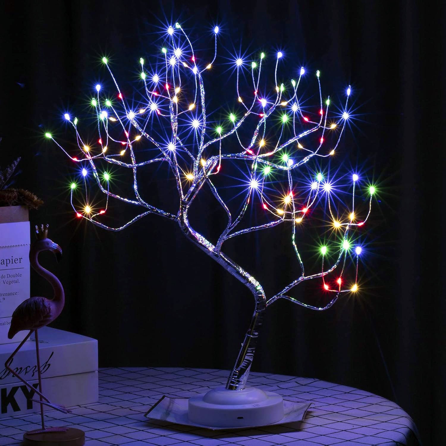108 LED Firefly Colourful Fairy Light Spirit Tree - grandhubs.shop