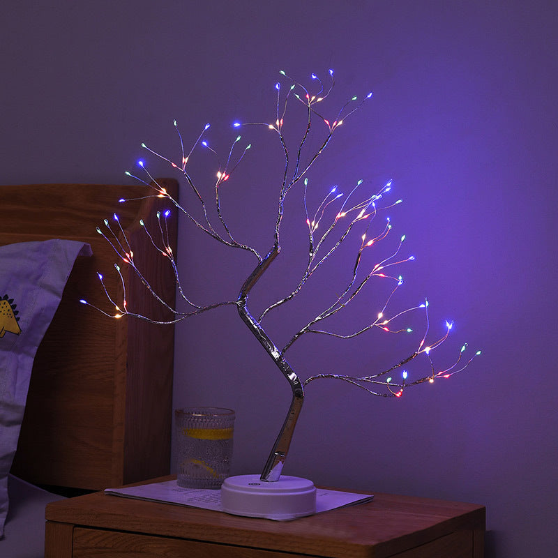 108 LED Firefly Colourful Fairy Light Spirit Tree - grandhubs.shop