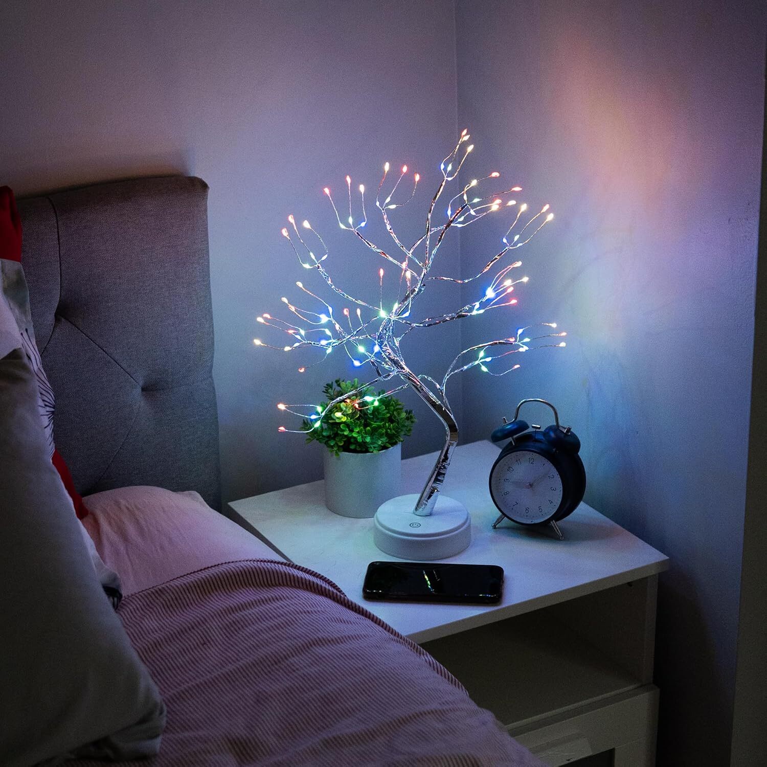 108 LED Firefly Colourful Fairy Light Spirit Tree - grandhubs.shop