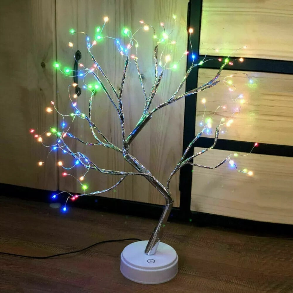 108 LED Firefly Colourful Fairy Light Spirit Tree - grandhubs.shop