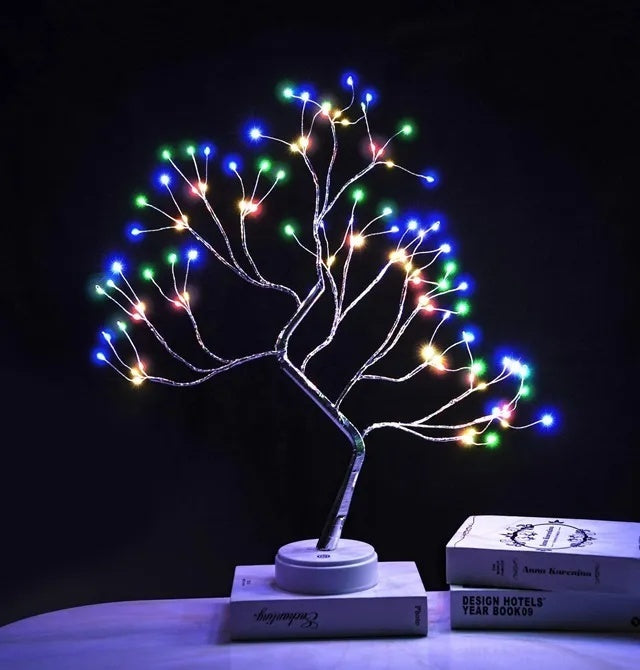 108 LED Firefly Colourful Fairy Light Spirit Tree - grandhubs.shop