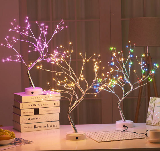 108 LED Firefly Colourful Fairy Light Spirit Tree - grandhubs.shop