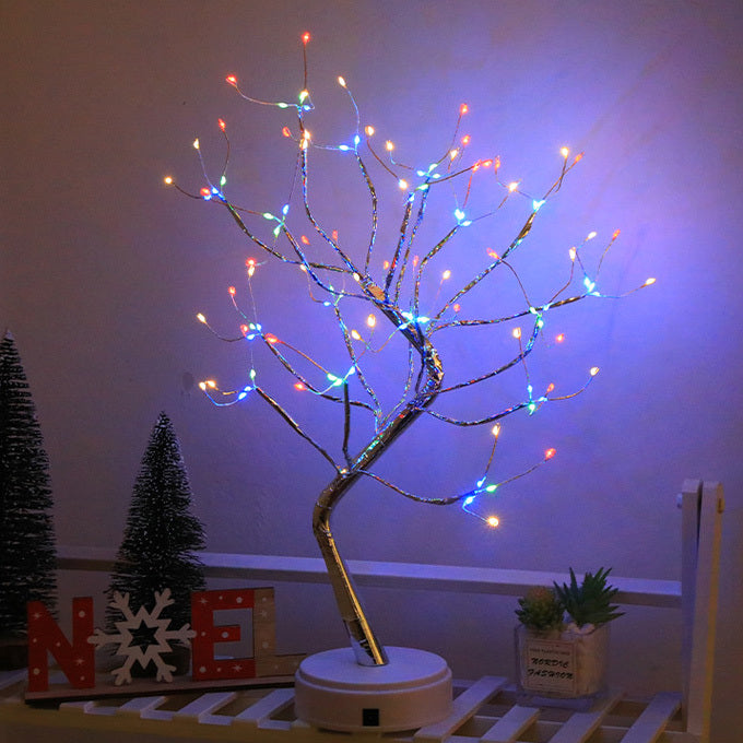 108 LED Firefly Colourful Fairy Light Spirit Tree - grandhubs.shop