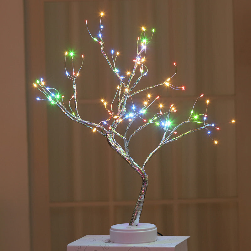 108 LED Firefly Colourful Fairy Light Spirit Tree - grandhubs.shop