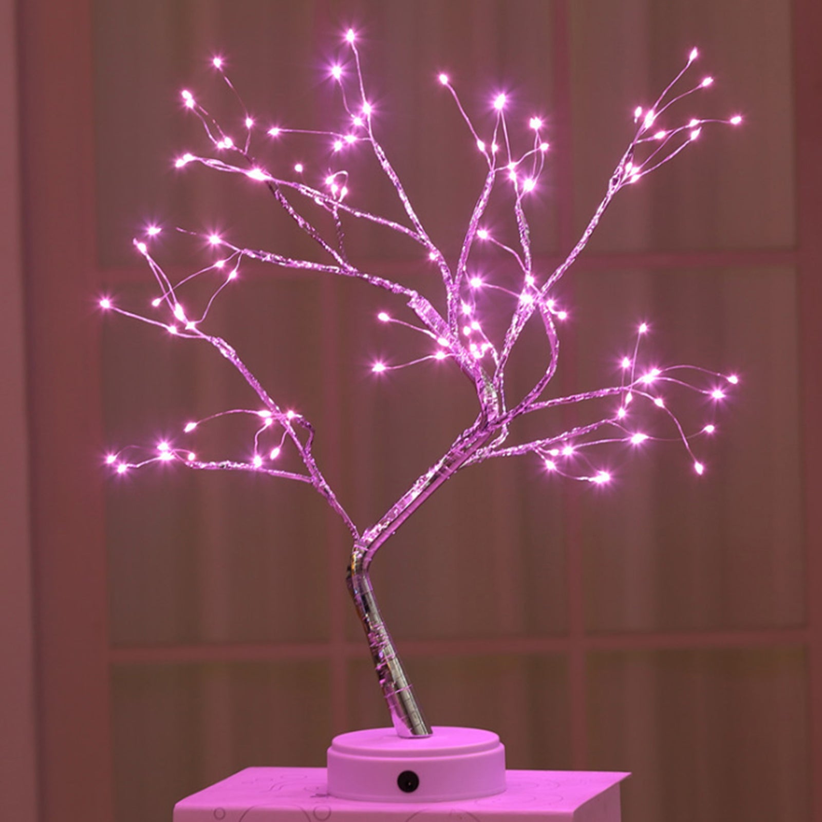 108 LED Firefly Fairy Light Spirit Tree Pink - grandhubs.shop