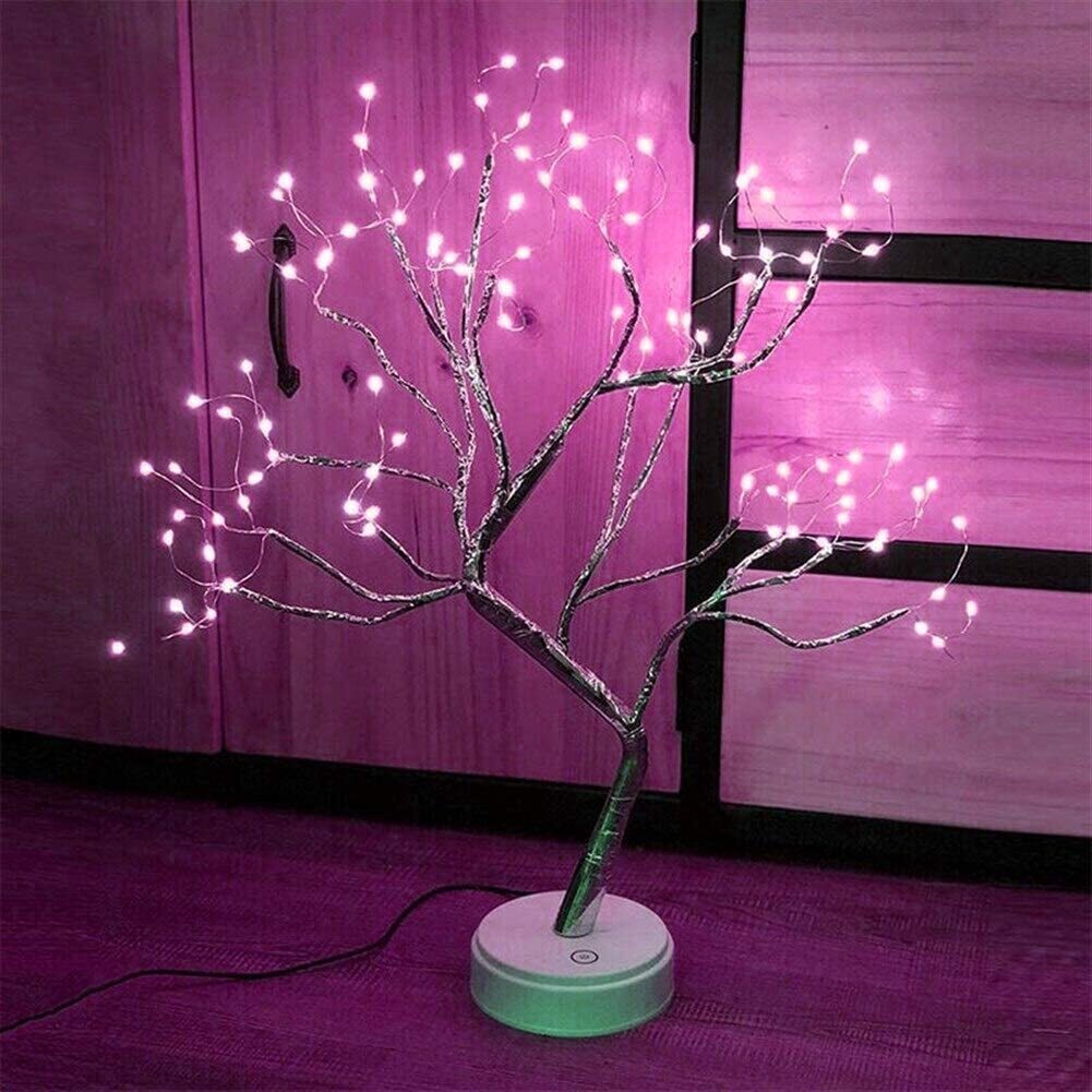 108 LED Firefly Fairy Light Spirit Tree Pink - grandhubs.shop