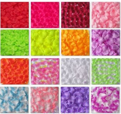 100 Wedding Bridal Flower Rose Petals (Passion Red) - grandhubs.shop