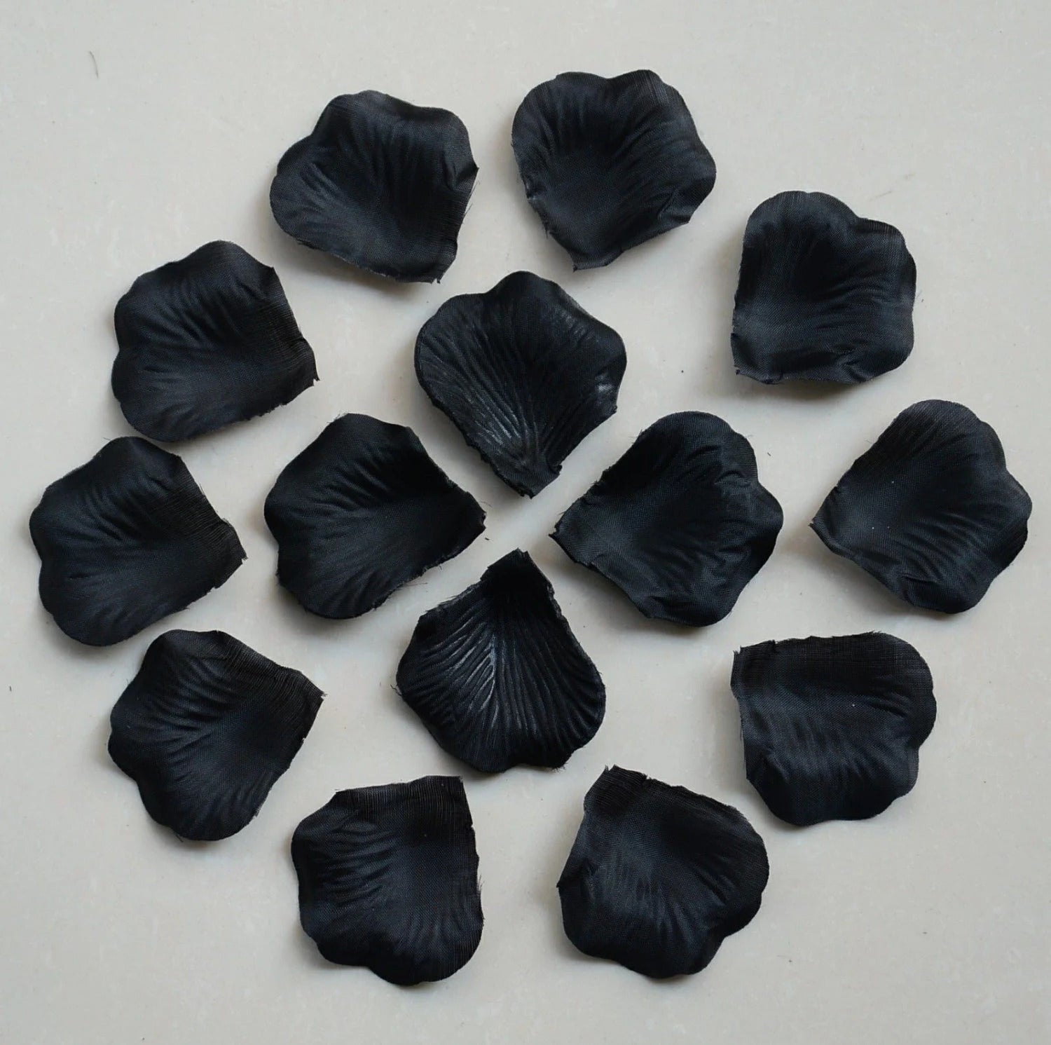 100 Wedding Bridal Flower Rose Petals (Elegant black) - grandhubs.shop