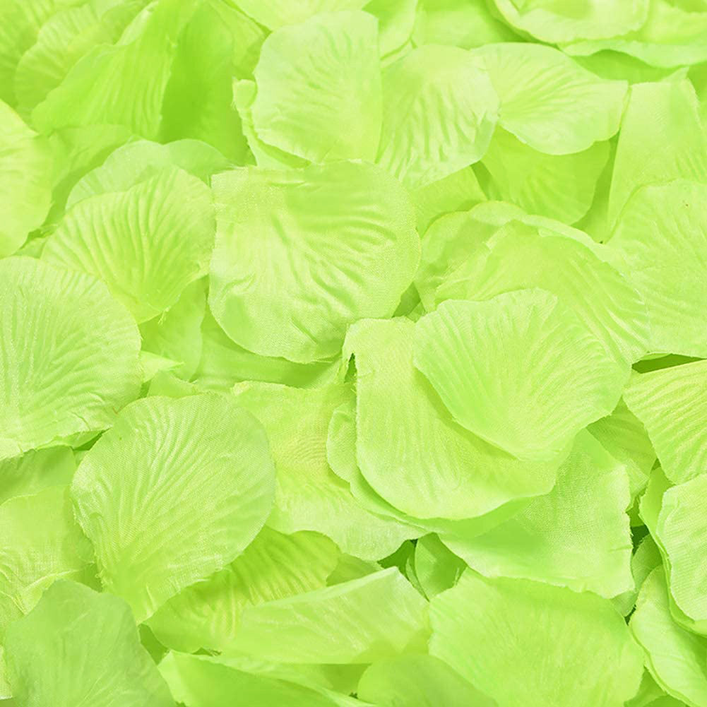 100 Wedding Bridal Flower Rose Petals (Green Ice Rose) - grandhubs.shop