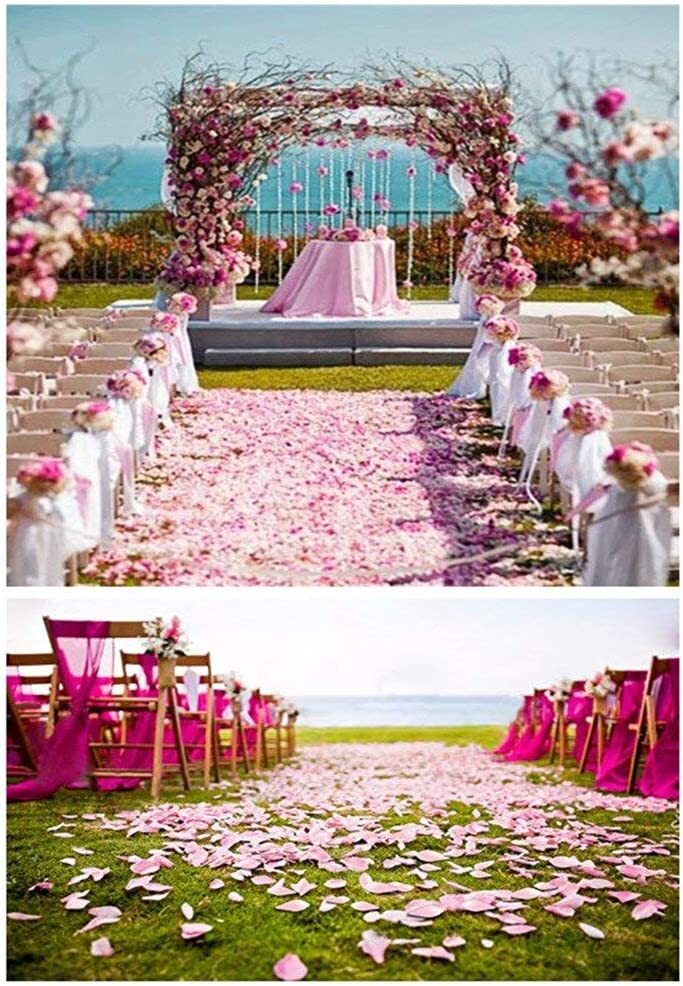 100 Wedding Bridal Flower Rose Petals (Lavender) - grandhubs.shop