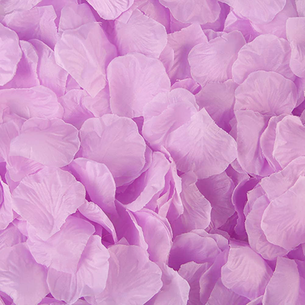 100 Wedding Bridal Flower Rose Petals (Lavender) - grandhubs.shop