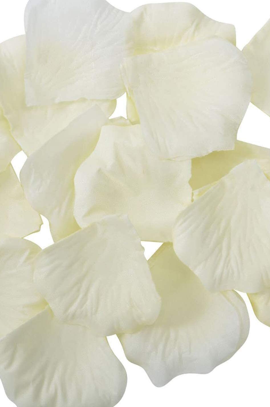 100 Wedding Bridal Flower Rose Petals (Ivory) - grandhubs.shop