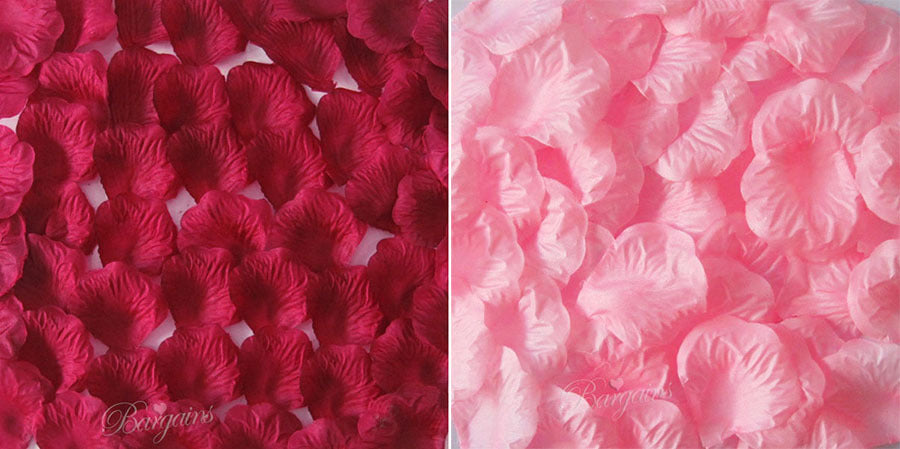100 Wedding Bridal Flower Rose Petals (Raspberry Rose) - grandhubs.shop