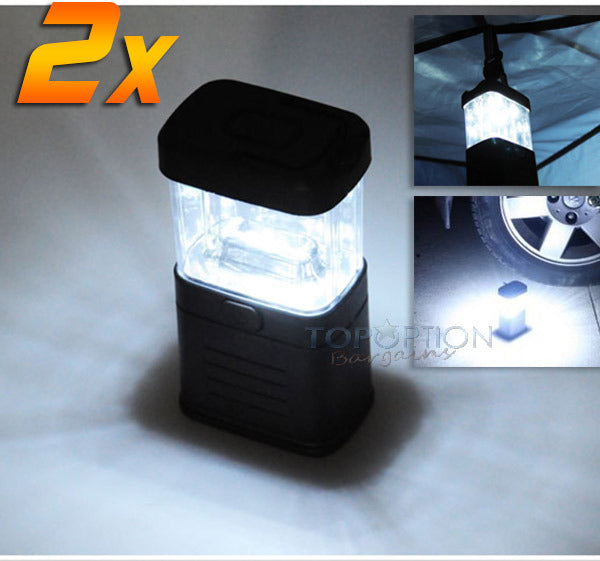 2 X 11 LED Outdoor Camping Lamp Lantern - grandhubs.shop