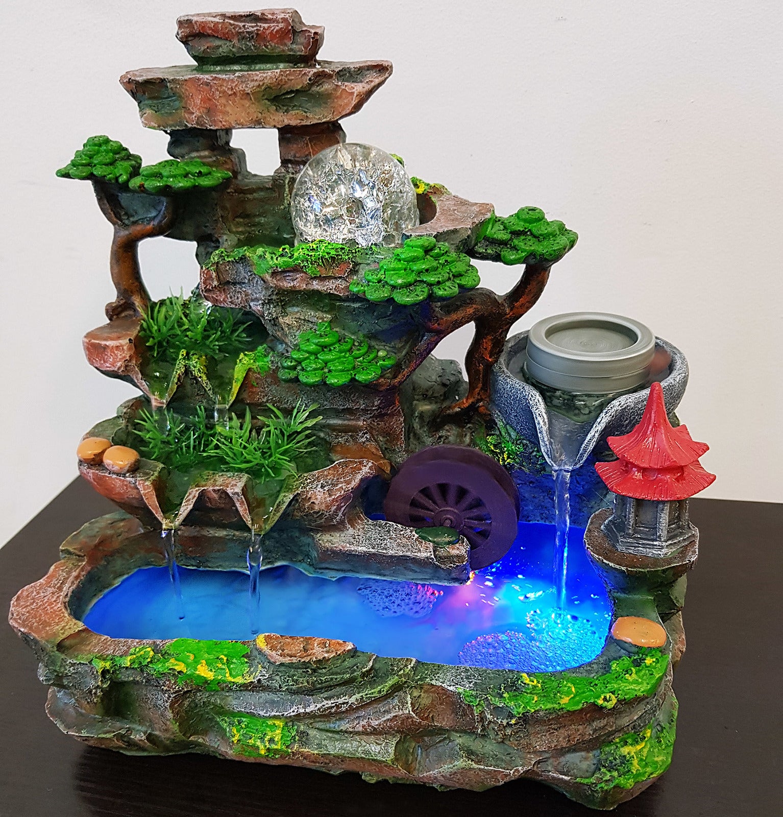 Calming Fountain Water Feature Ornament - grandhubs.shop