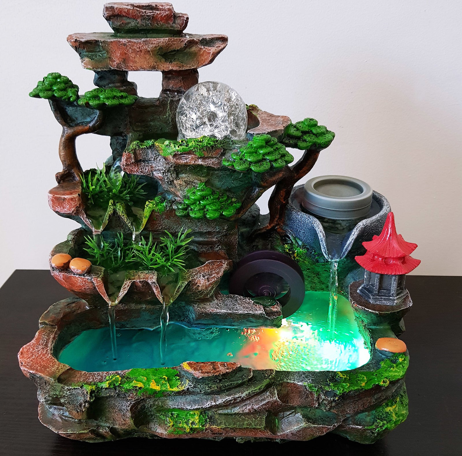 Calming Fountain Water Feature Ornament - grandhubs.shop