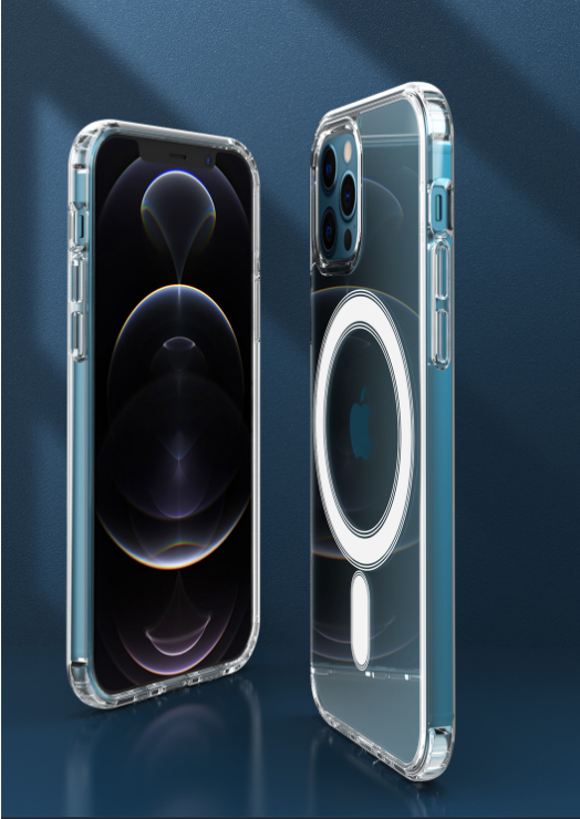 iPhone 12 Pro Max Clear Case MagSafe Compatible - grandhubs.shop