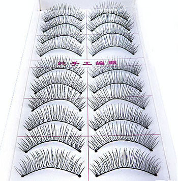10 Pairs Beauty Faux Eyelashes - grandhubs.shop
