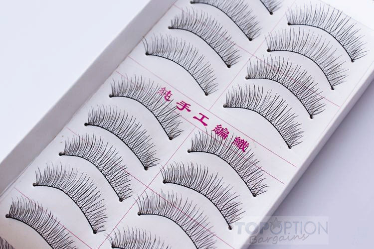 10 Pairs Beauty Faux Eyelashes - grandhubs.shop