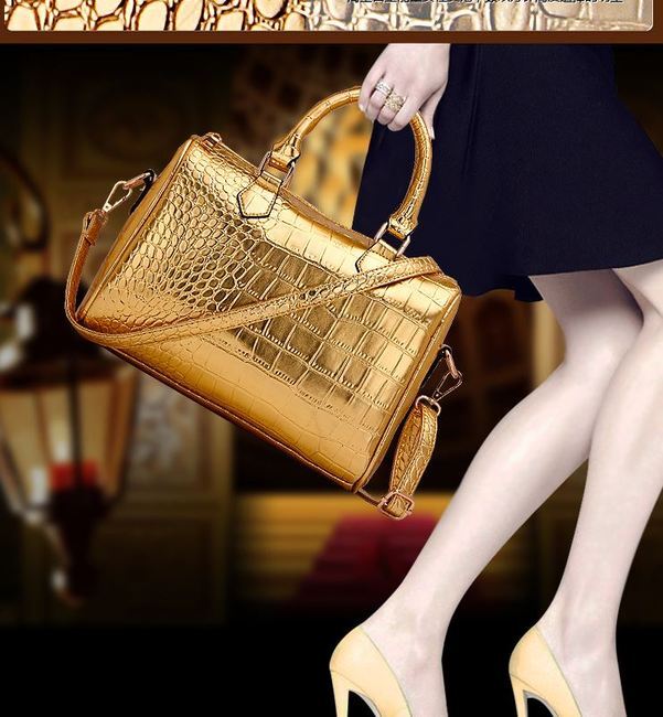 3 PCS Luxe Leather Handbag Set, Large Tote, Shoulder Bag, Clutch Purse Wallet (Red) - grandhubs.shop