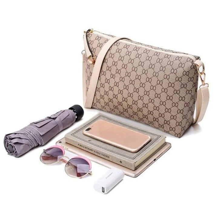 6 Pieces Designer Handbag Set Tote Shoulder Bag Clutch Purse Coin Wallet - grandhubs.shop