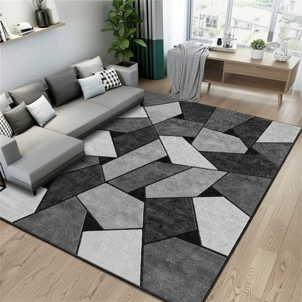 XL Extra Large Rock Rug Carpet Mat (300 x 200)