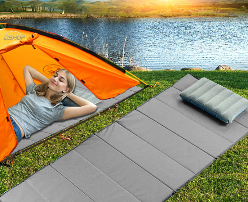 Folding Mattress Camping Sleeping Mat Pad Portable Bed - grandhubs.shop