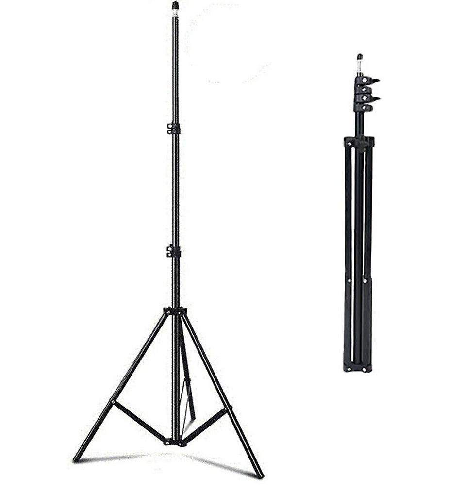 2.1m Universal Light Camera Holder Tripod Stand - grandhubs.shop