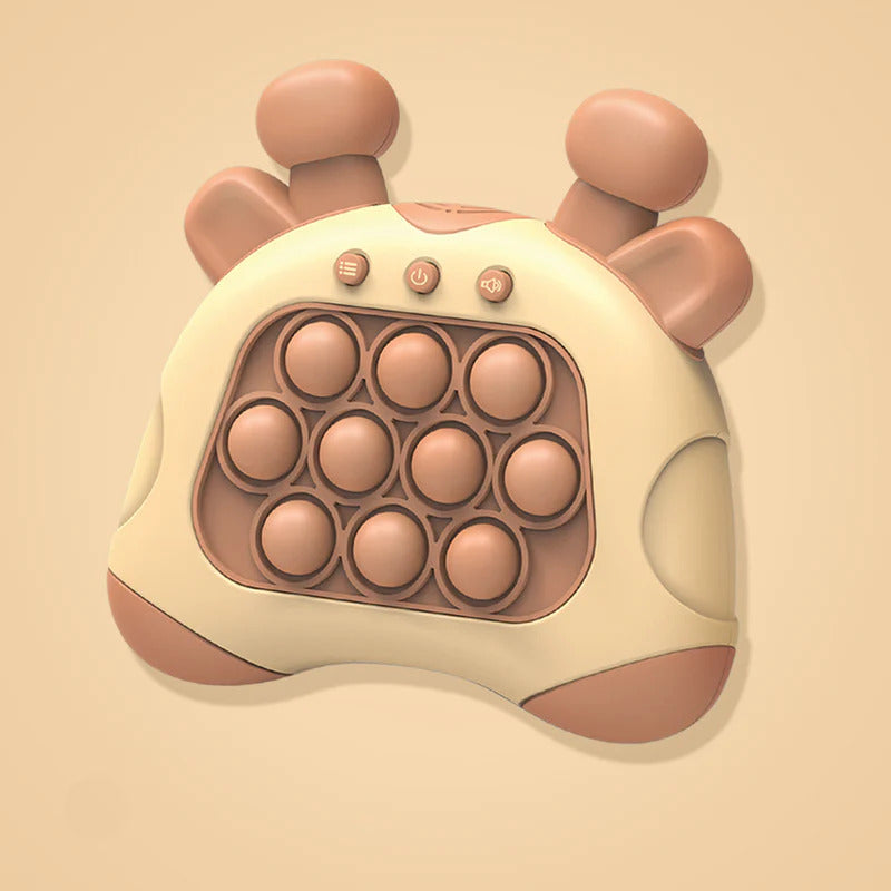 Light Up Push Pop Puzzle Eletric Handheld Game Console Fidget Toy Machine - grandhubs.shop