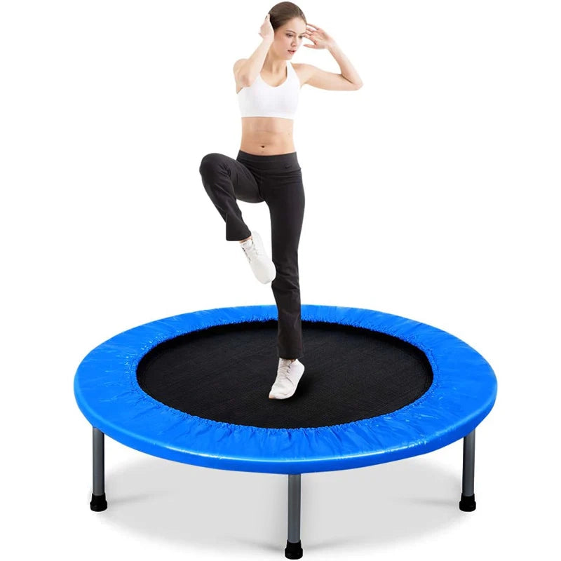 40" Mini Trampoline Home Fitness Gym (Blue)