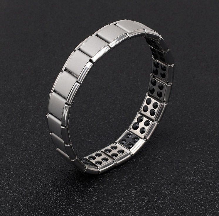Titanium Bio Magnetic Negative Ion Bracelet - grandhubs.shop