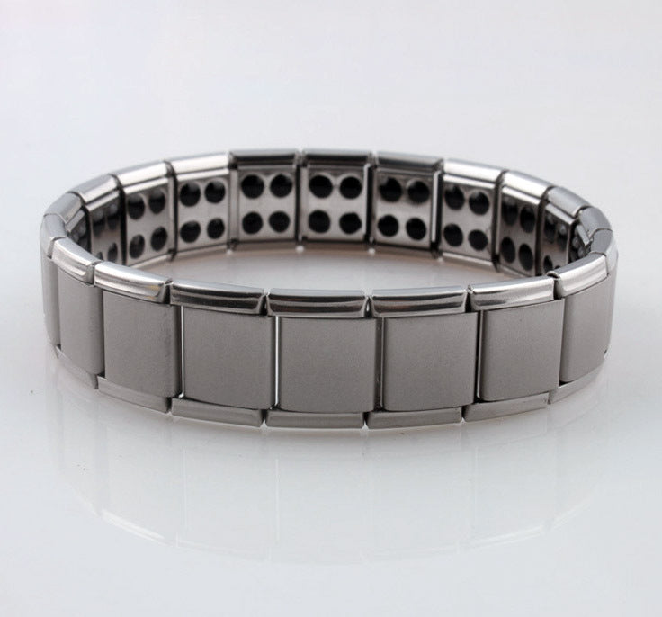 Titanium Bio Magnetic Negative Ion Bracelet - grandhubs.shop