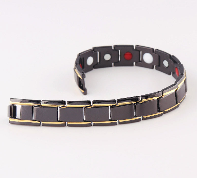 Titanium Bio Magnetic Negative Ion Bracelet - grandhubs.shop