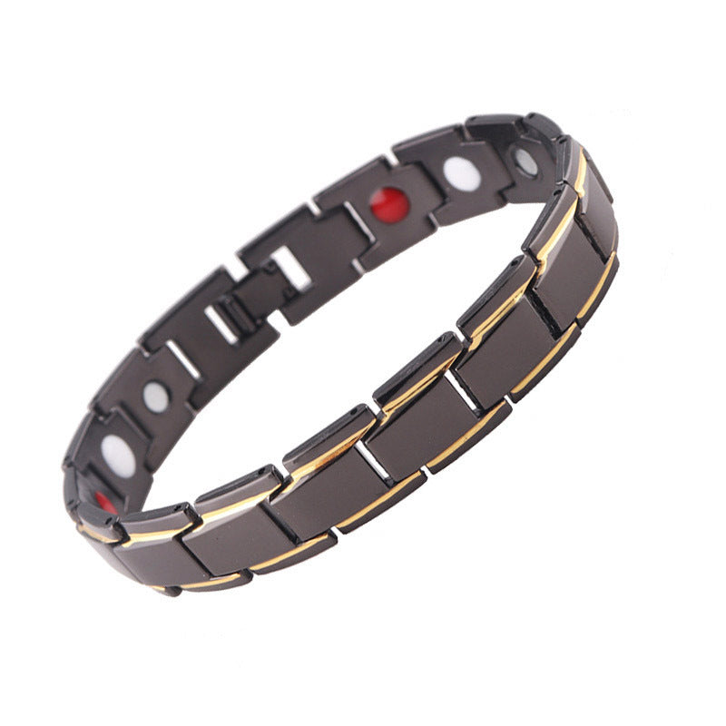 Titanium Bio Magnetic Negative Ion Bracelet - grandhubs.shop