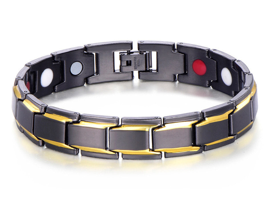 Titanium Bio Magnetic Negative Ion Bracelet - grandhubs.shop