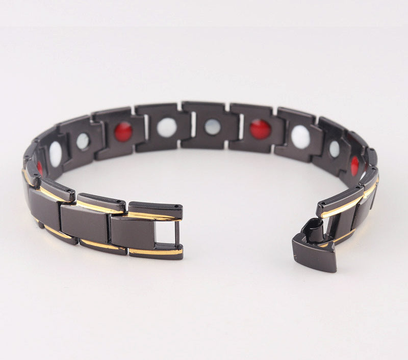 Titanium Bio Magnetic Negative Ion Bracelet - grandhubs.shop