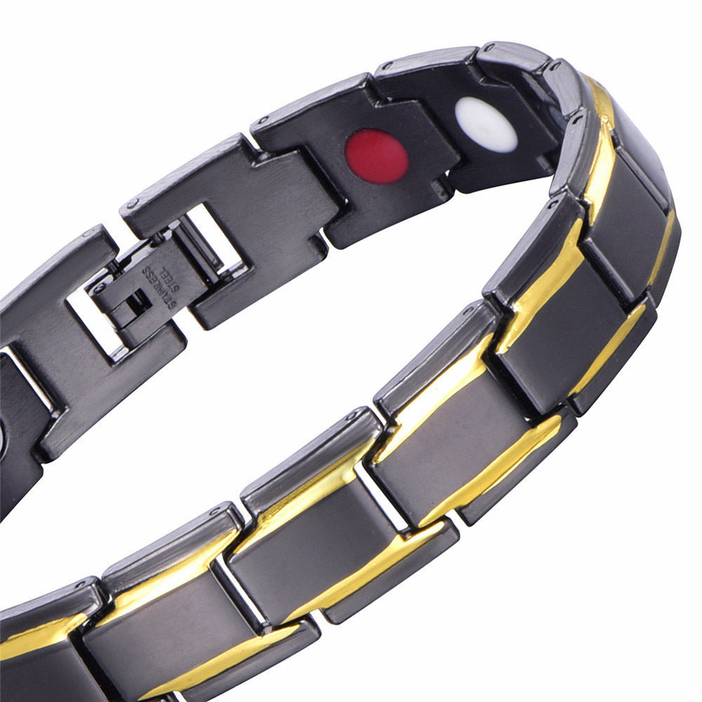Titanium Bio Magnetic Negative Ion Bracelet - grandhubs.shop