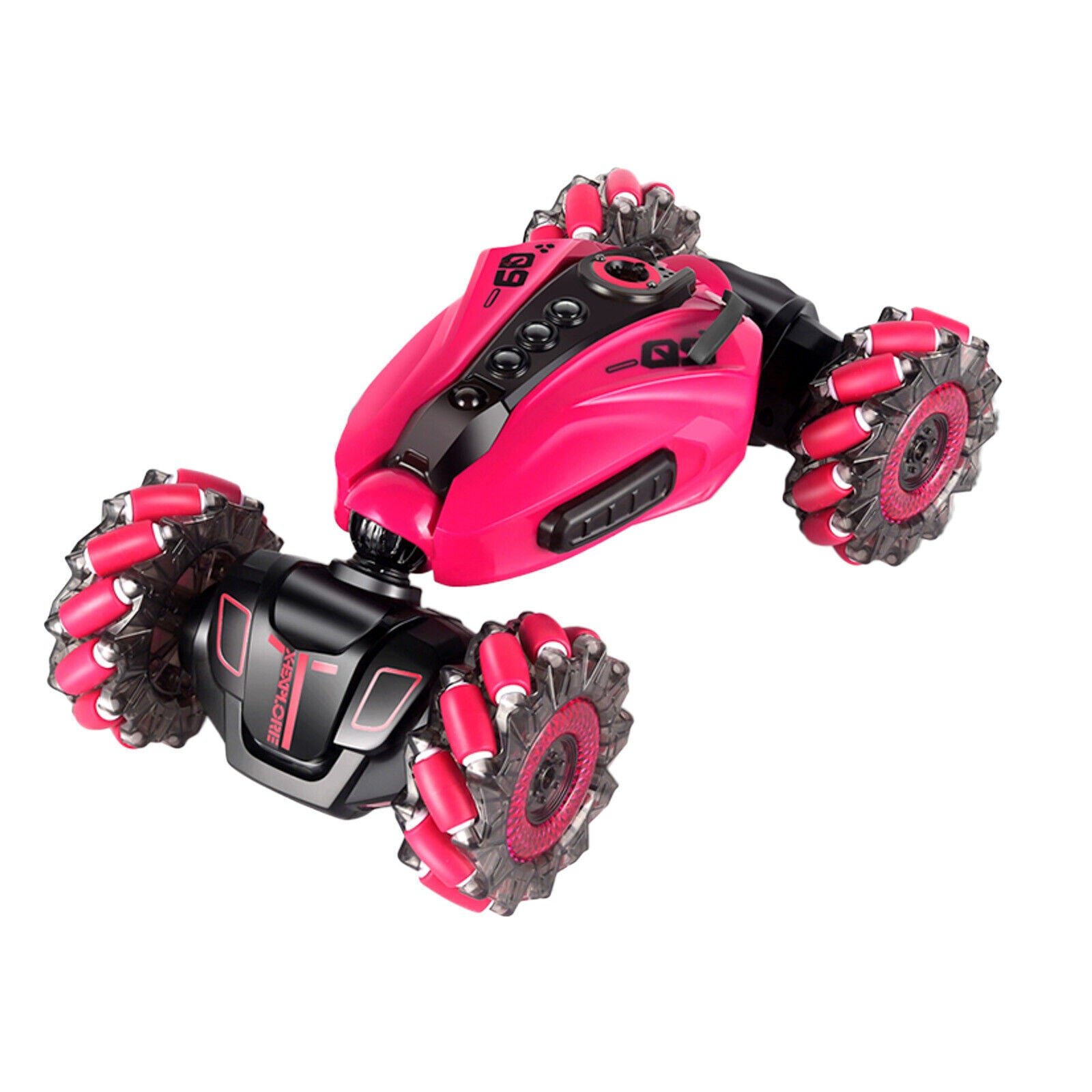 RC Hand Gesture Remote Control 4WD Mist Twister Stunt Car (Pink) - grandhubs.shop
