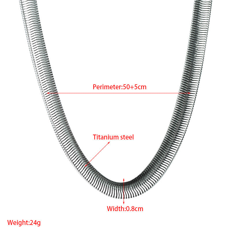 Men's Stainless Steel Chain Necklace - grandhubs.shop