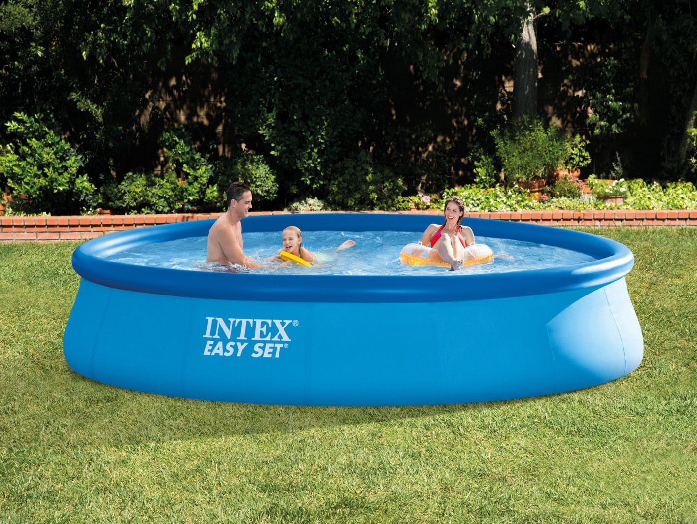 Intex Easy Set Inflatable Swimming Pool 8ft x 30" - grandhubs.shop