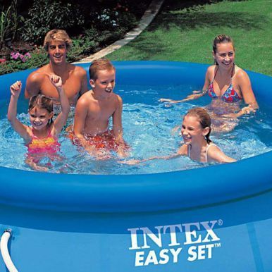 Intex Easy Set Inflatable Swimming Pool 8ft x 30" - grandhubs.shop