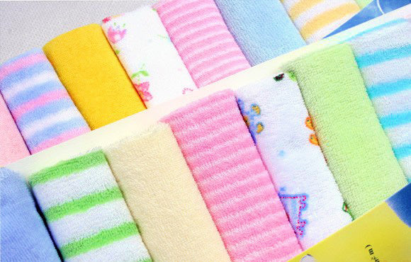 3 x Packs of 8 Baby Face Washers Hand Towels (24 PCS) - grandhubs.shop