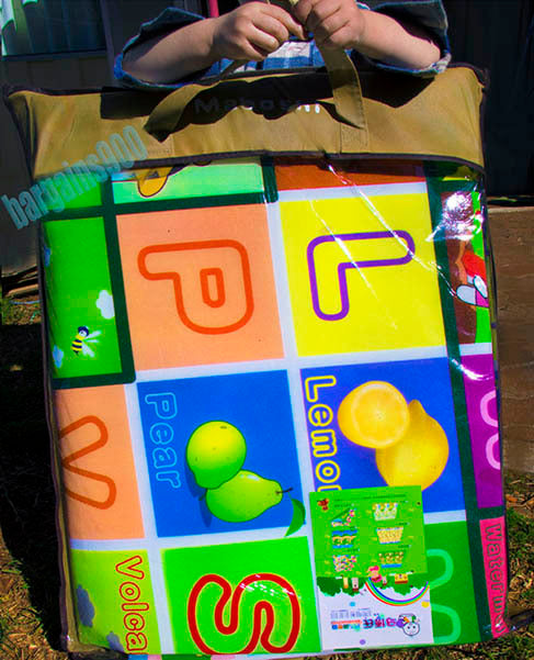 2m Double Sided Large Alphabet & Numbers Baby Kids Play Mat - grandhubs.shop