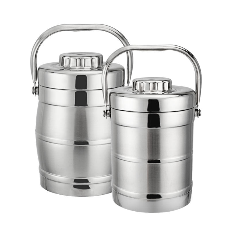 1.4L Stainless Steel Insulated Portable Thermos Food Jar Lunchbox Containers - grandhubs.shop