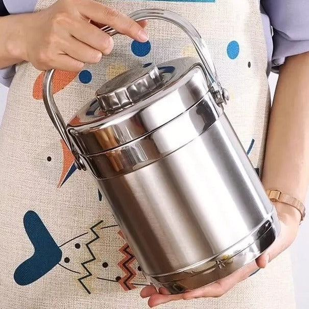 1.4L Stainless Steel Insulated Portable Thermos Food Jar Lunchbox Containers - grandhubs.shop