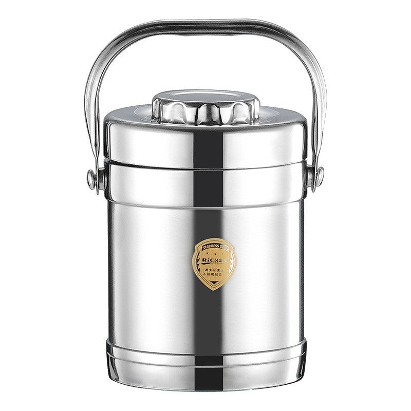 1.4L Stainless Steel Insulated Portable Thermos Food Jar Lunchbox Containers - grandhubs.shop