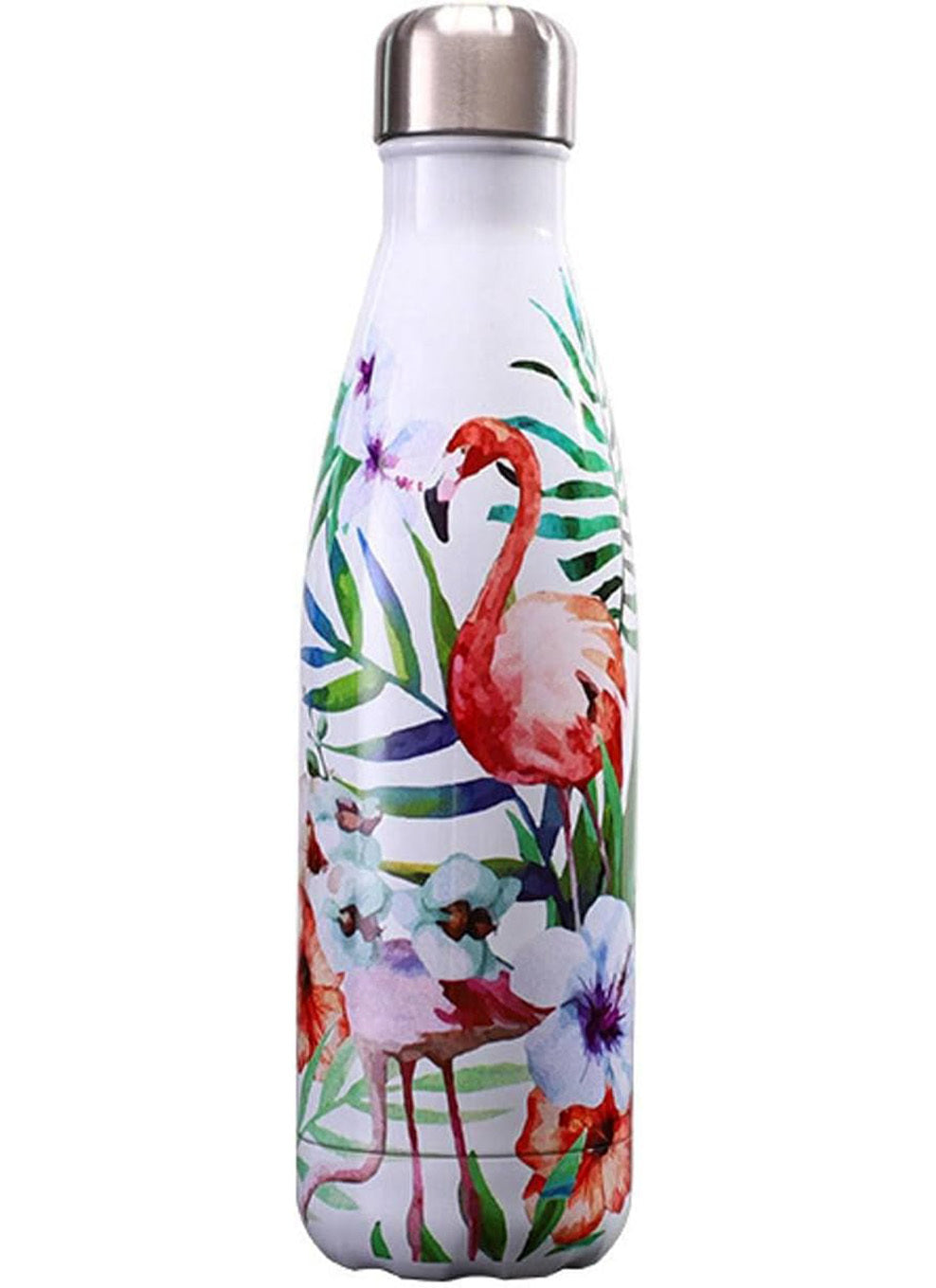 Stainless Steel Vacuum Insulated Water Bottle Thermal Flask (Flamingo) - grandhubs.shop